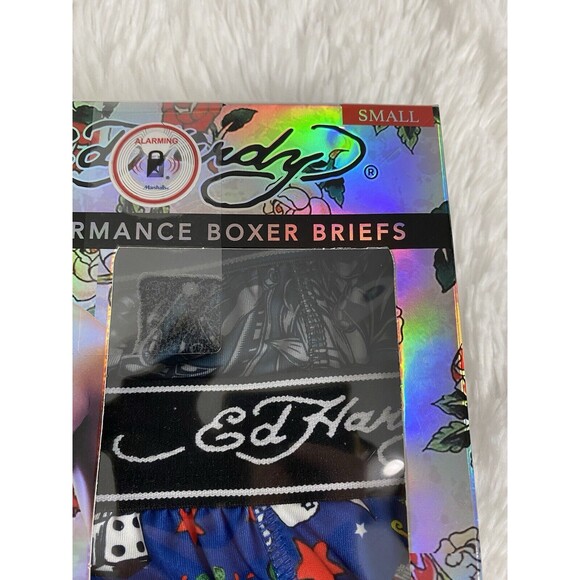 Ed Hardy Performance Boxer Briefs Men's 3 Pack Underwear Multicolor - Picture 3 of 8